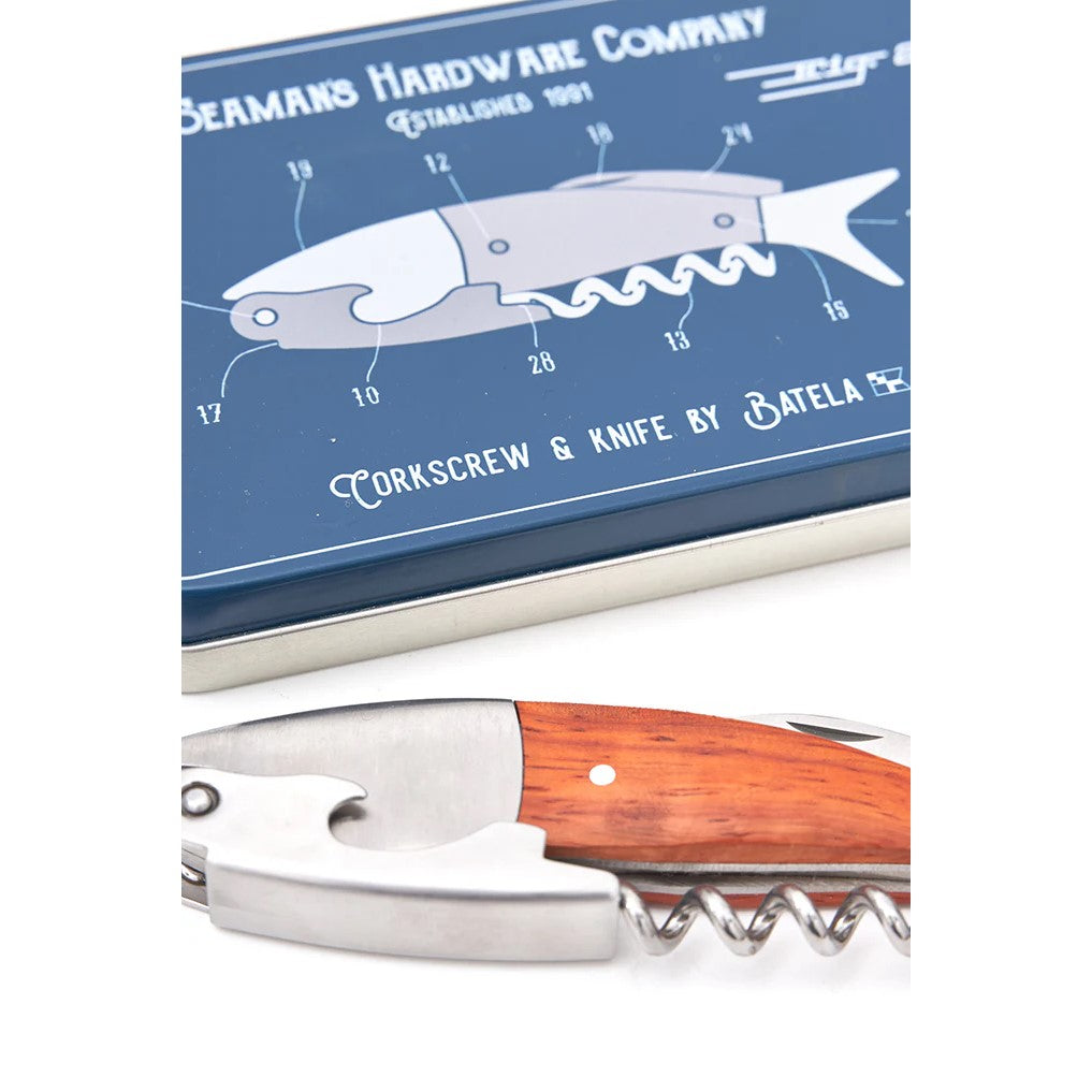 Fish Pocket Knife with Bottle Opener