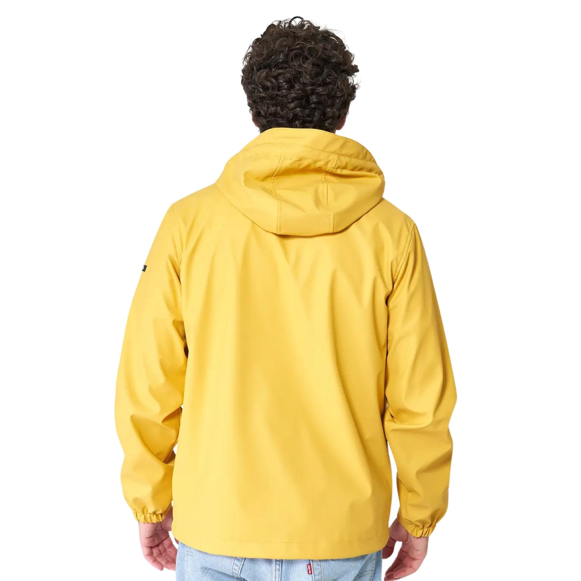 Raincoat with Striped Lining for Men