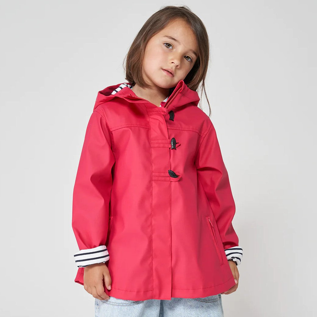 Sailor Raincoat with Striped Lining for Youth