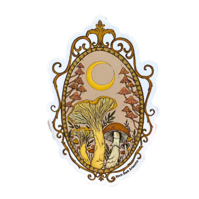 Magical Mushrooms Sticker