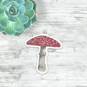 Fly Agaric Mushroom Sticker