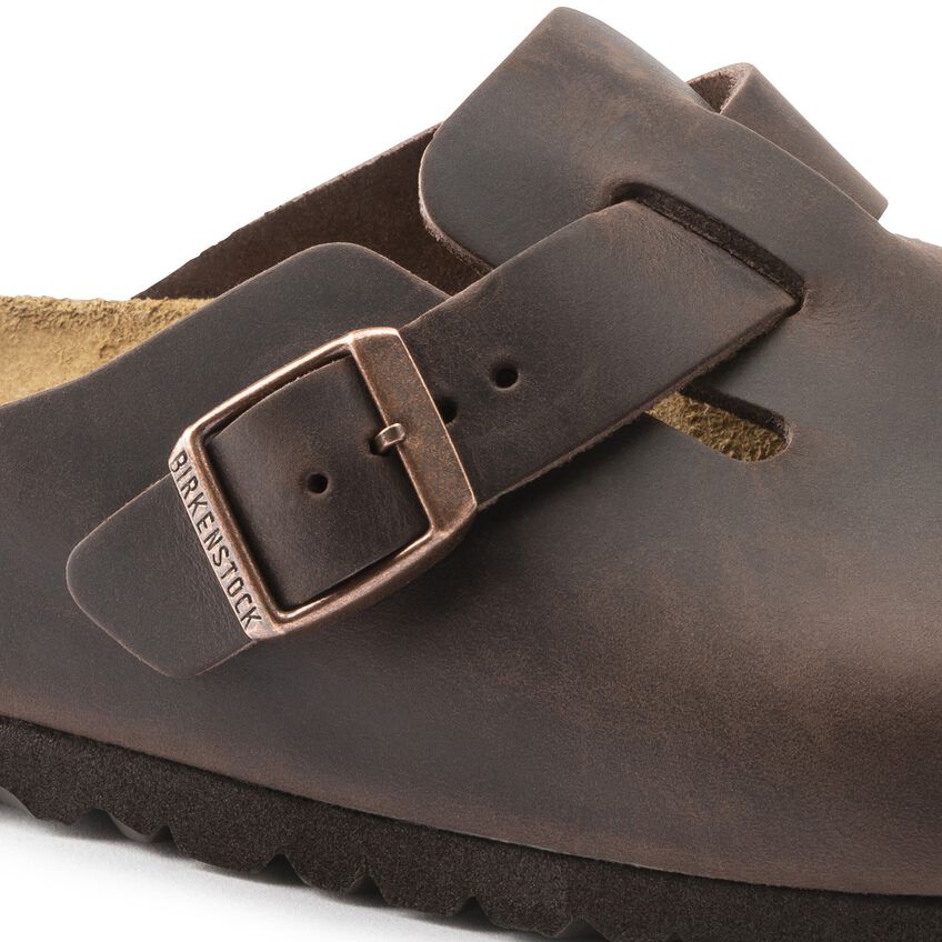 Boston Soft Footbed Clog - Oiled Leather Habana