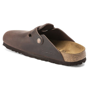 Boston Soft Footbed Clog - Oiled Leather Habana