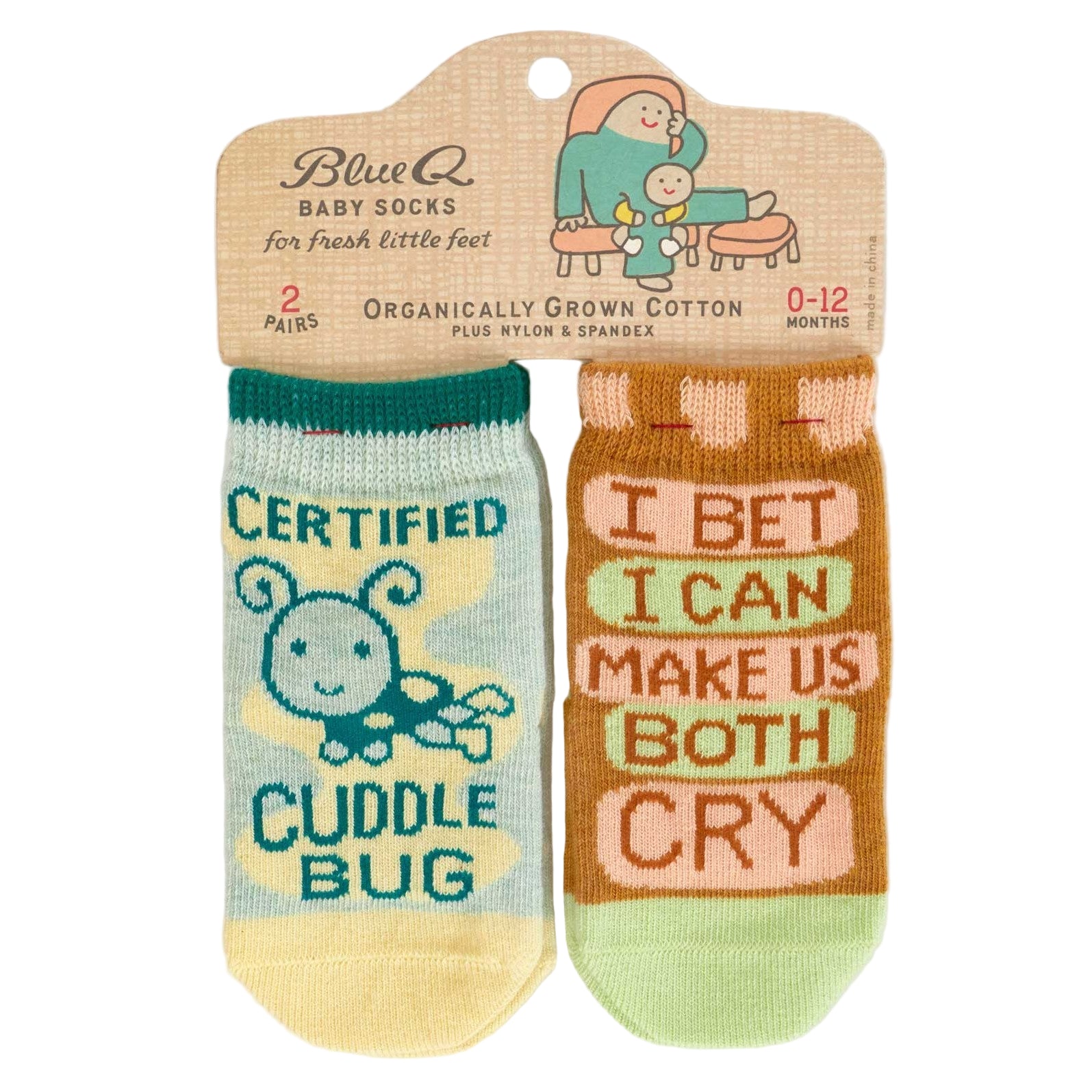Cuddle Bug Both Cry Baby Socks