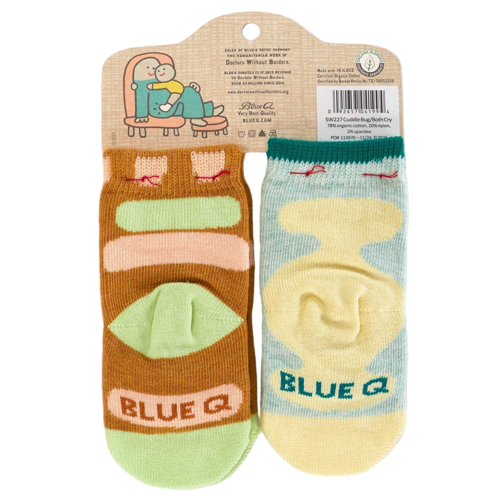 Cuddle Bug Both Cry Baby Socks