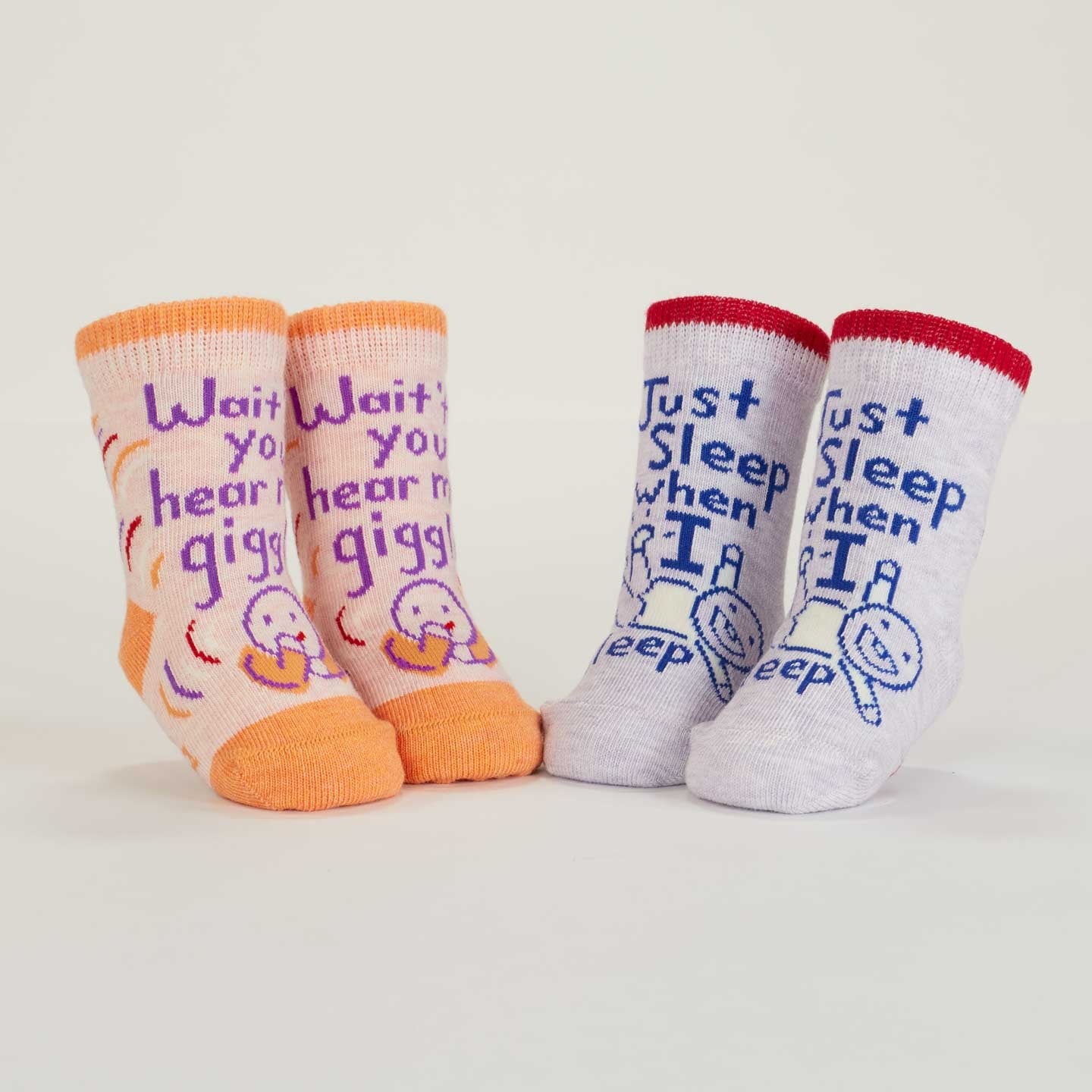 Hear Me Giggle Sleep Baby Socks