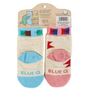 Napping Poop Machine Baby Socks
