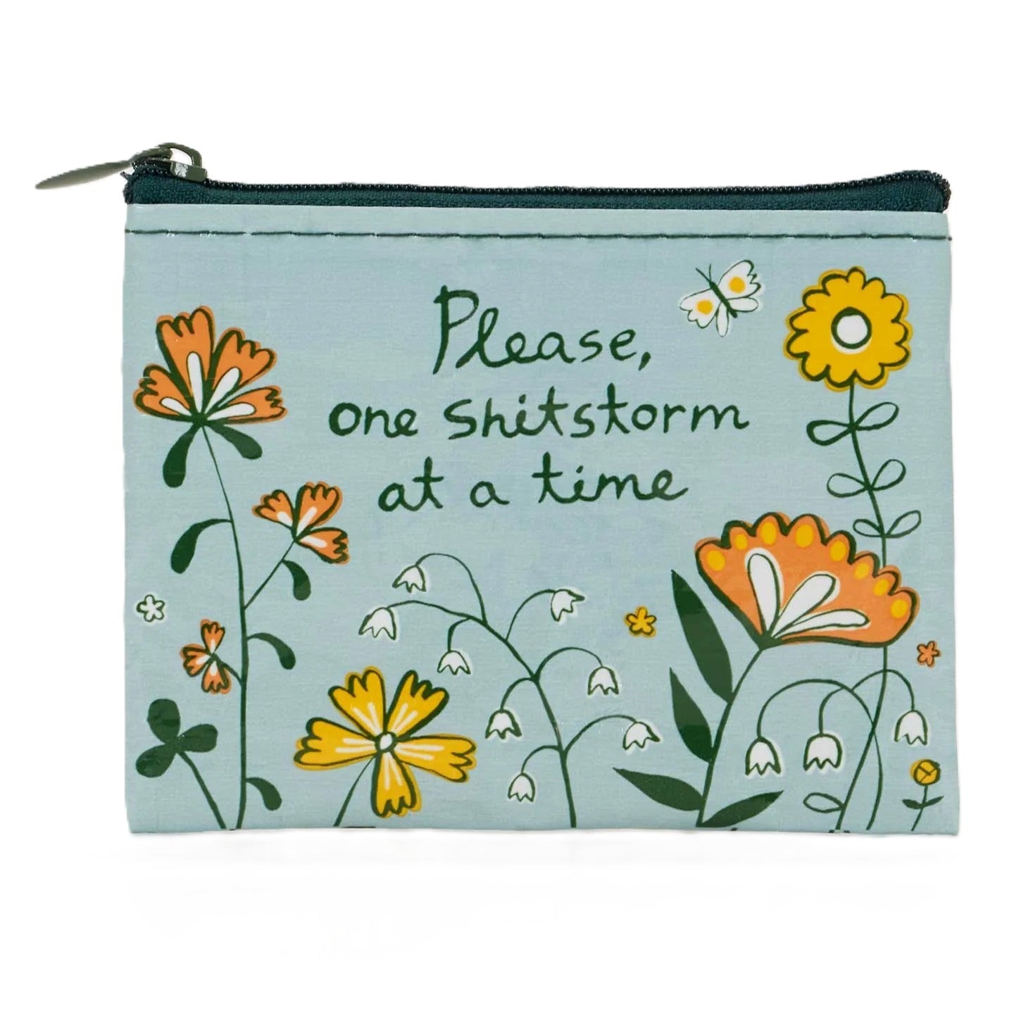 Please, One Shitstorm At A Time Coin Purse