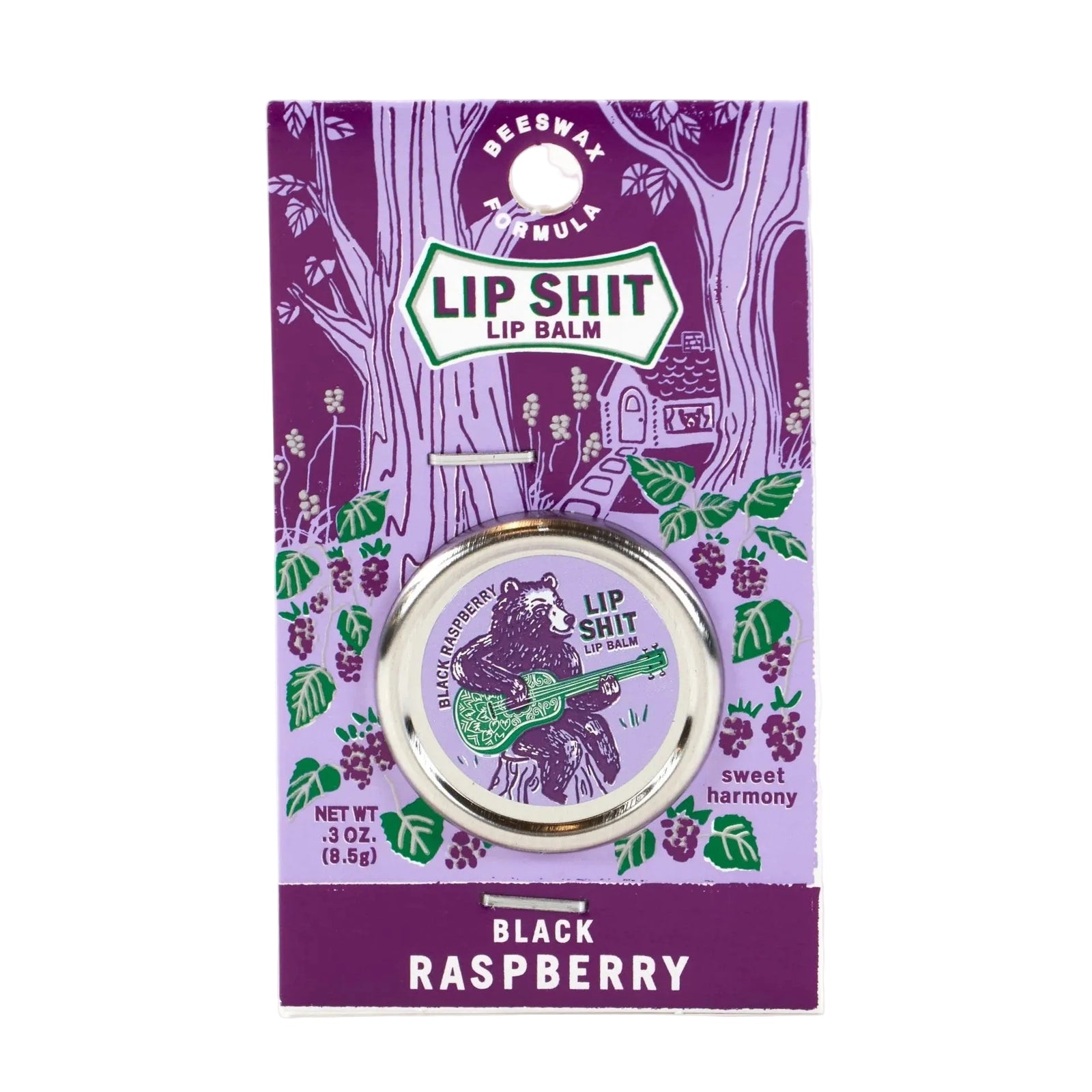 Lip Shit Lip Balm-Black Raspberry