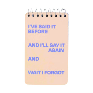 Blue Q Spiral Notebook