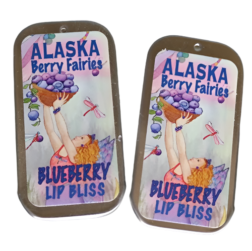 Blueberry Lip Bliss Balm Tin