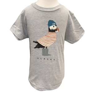 Salty Sailor Puffin Toddler Tee