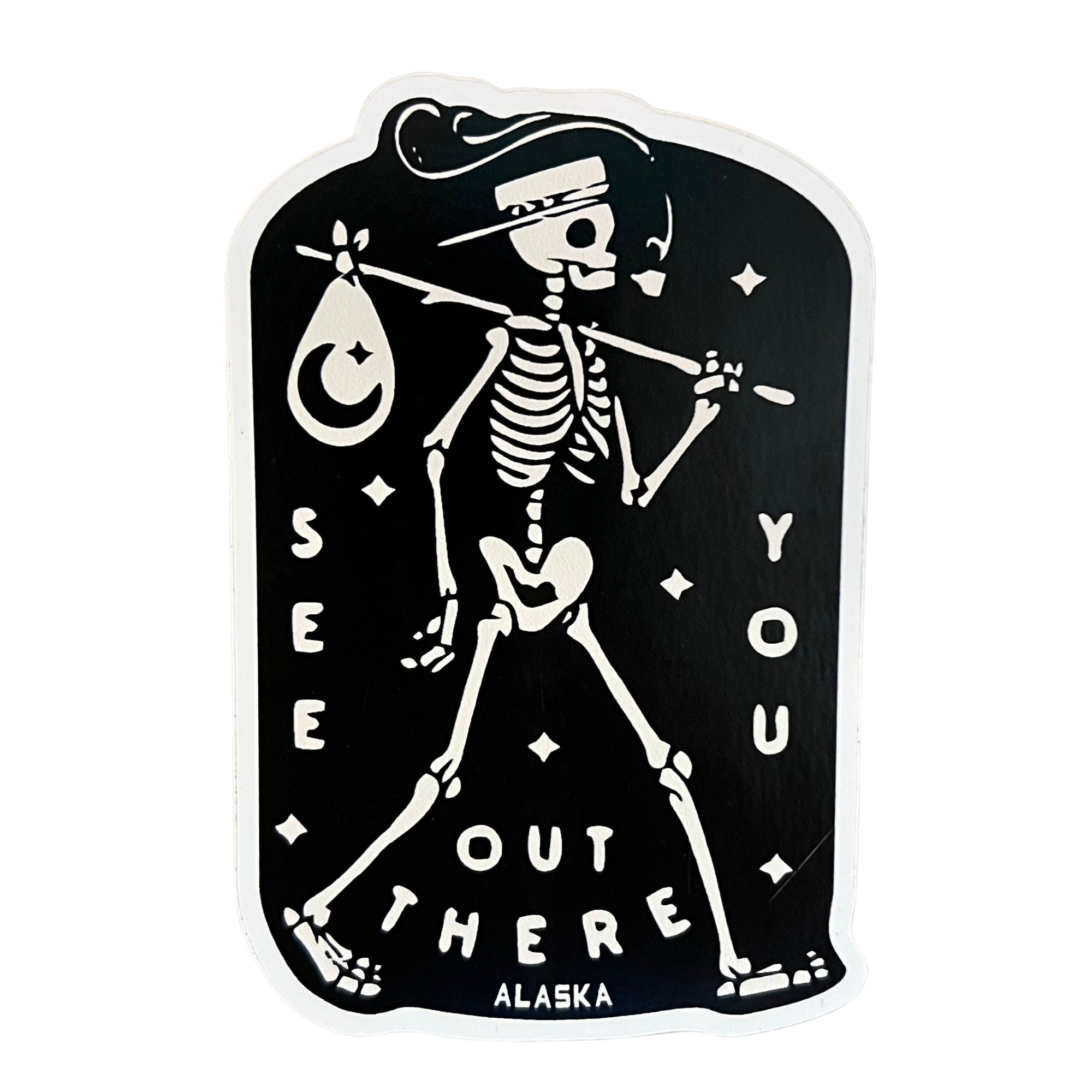 Out There Sticker 3 Inch