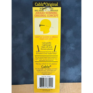 Cablz Original Black 14in Eyewear Retainer