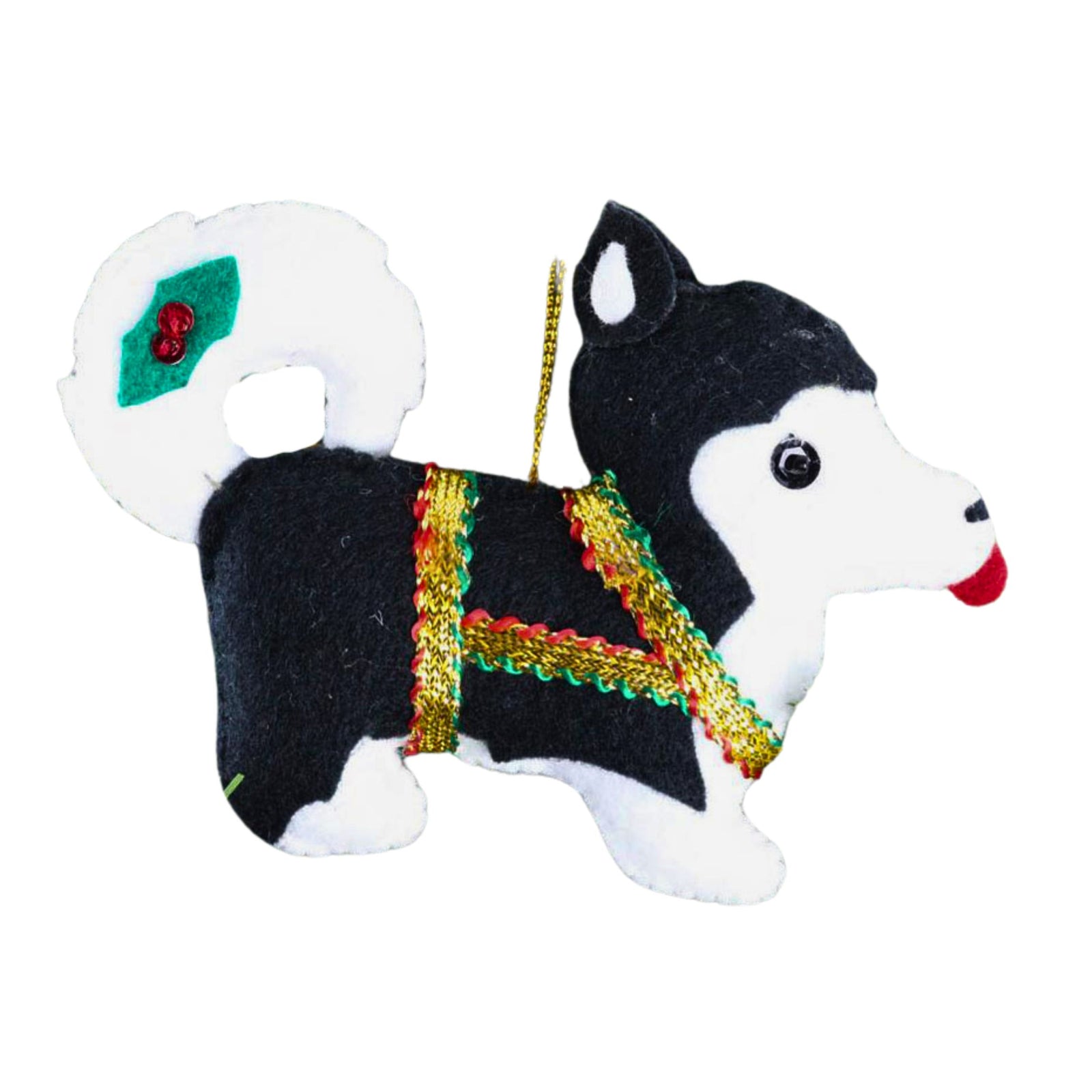 Sled Dog Ornament