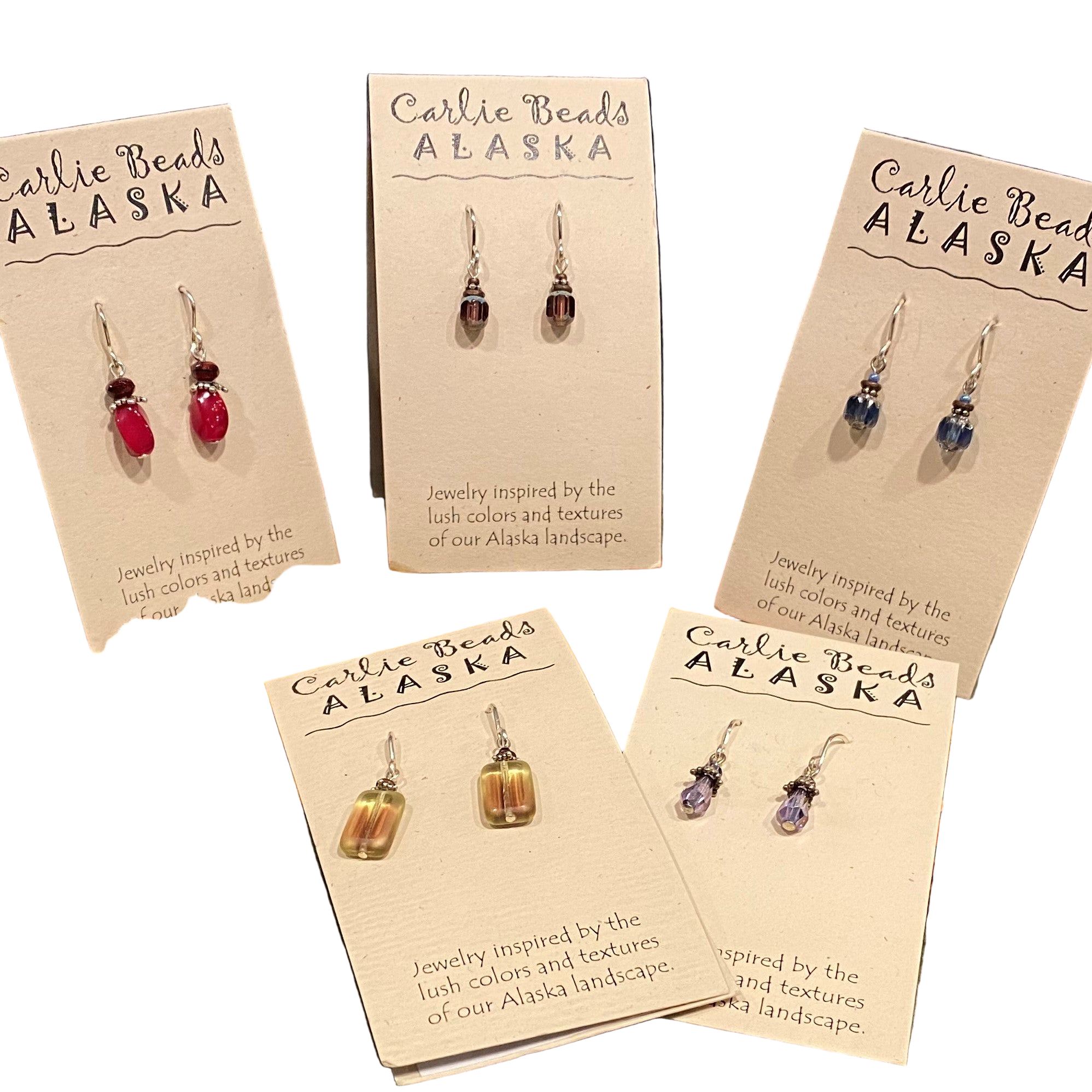 Beach Beads Earring - One Pair