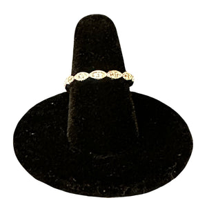 Endless Oval Stack Ring