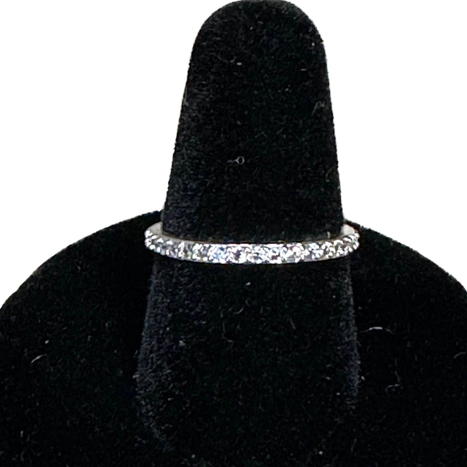 Thin Diamond Stack Ring