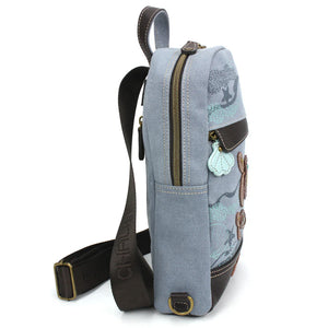 Turtles Canvas Sling Bag