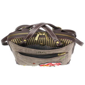 Mushroom Convertible Backpack - Stone Gray