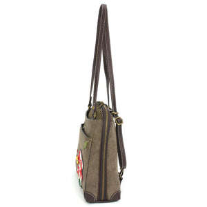 Mushroom Convertible Backpack - Stone Gray