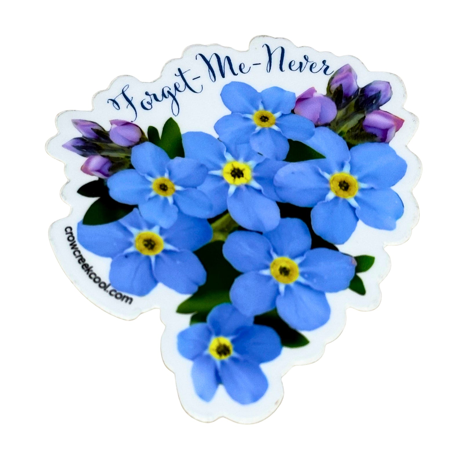 Forget Me Never Sticker