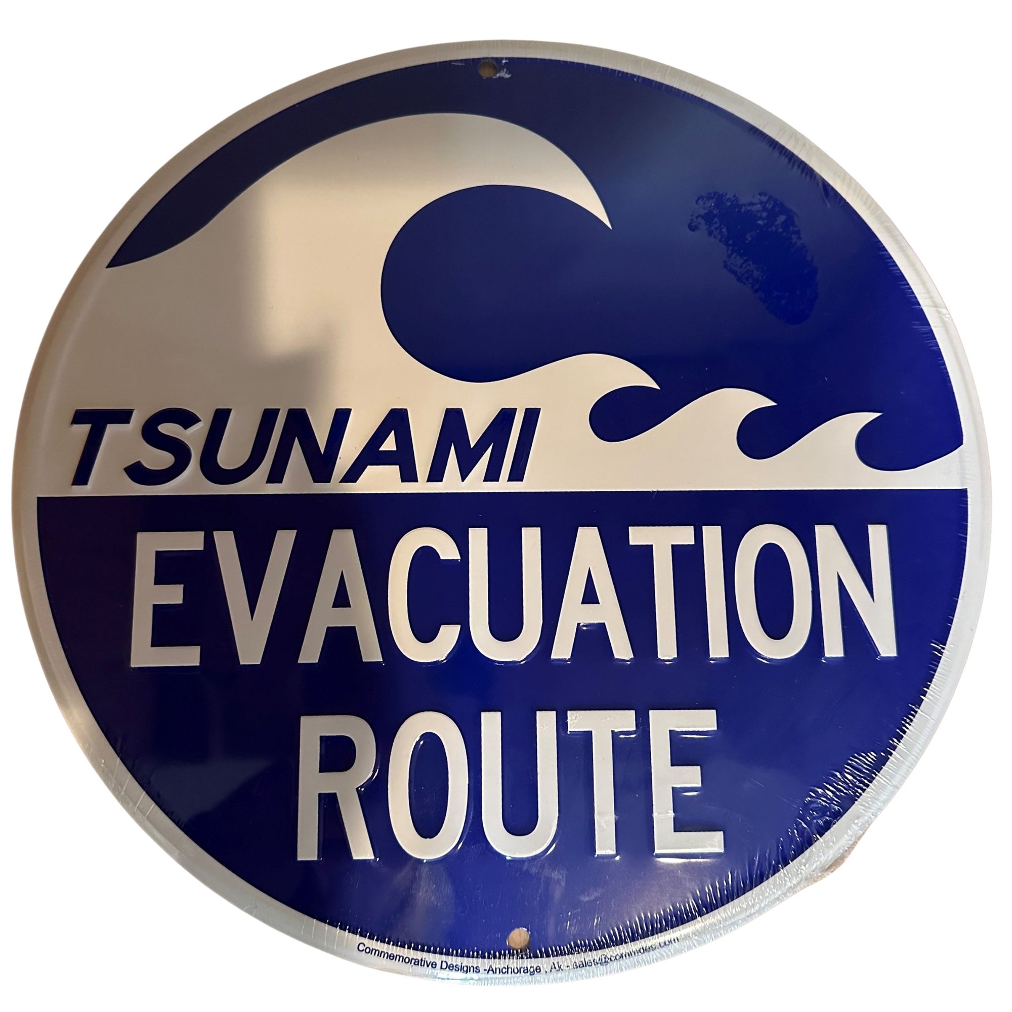 Tsunami Warning Sign