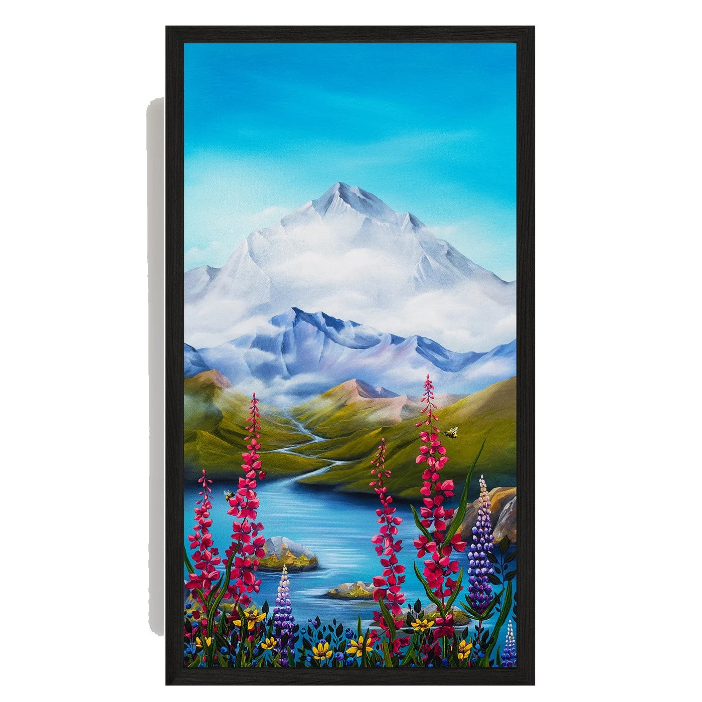 Abundant Beauty Framed Canvas Print