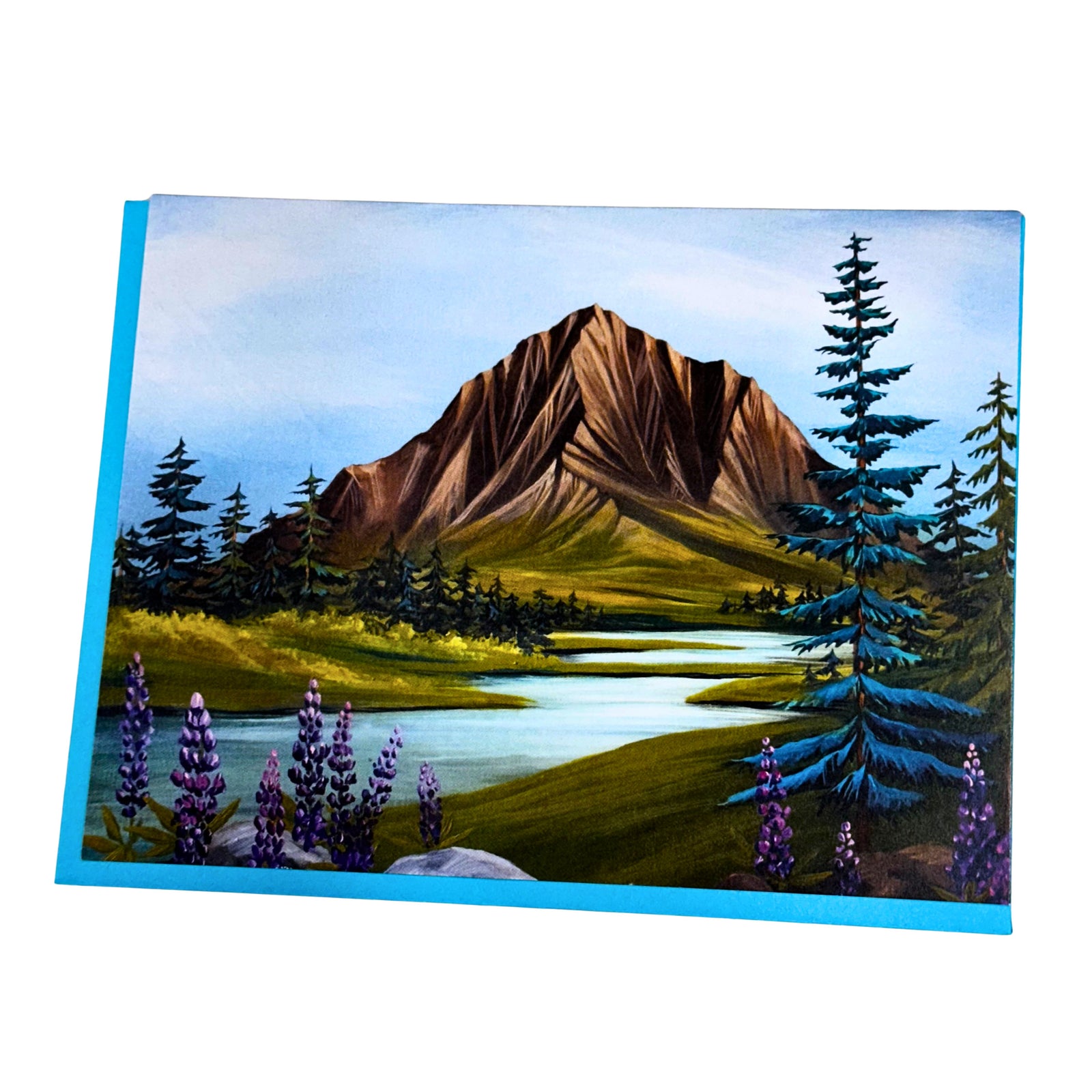 Lupine Valley - Notecard