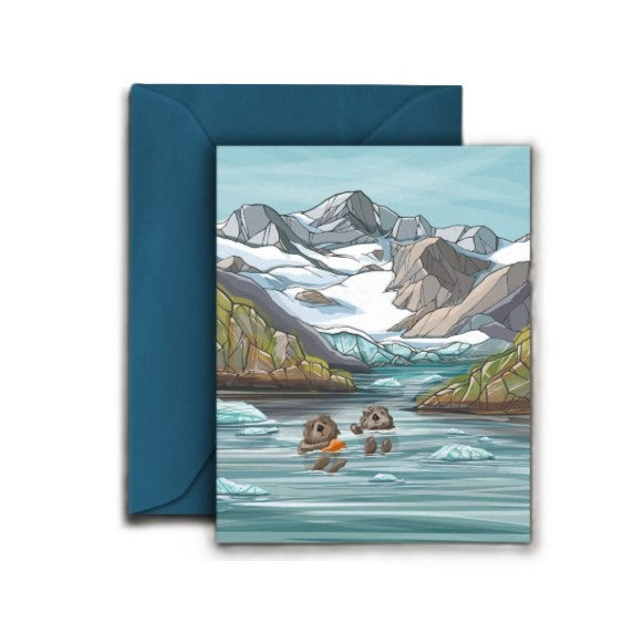 Otterly Peaceful - Notecard