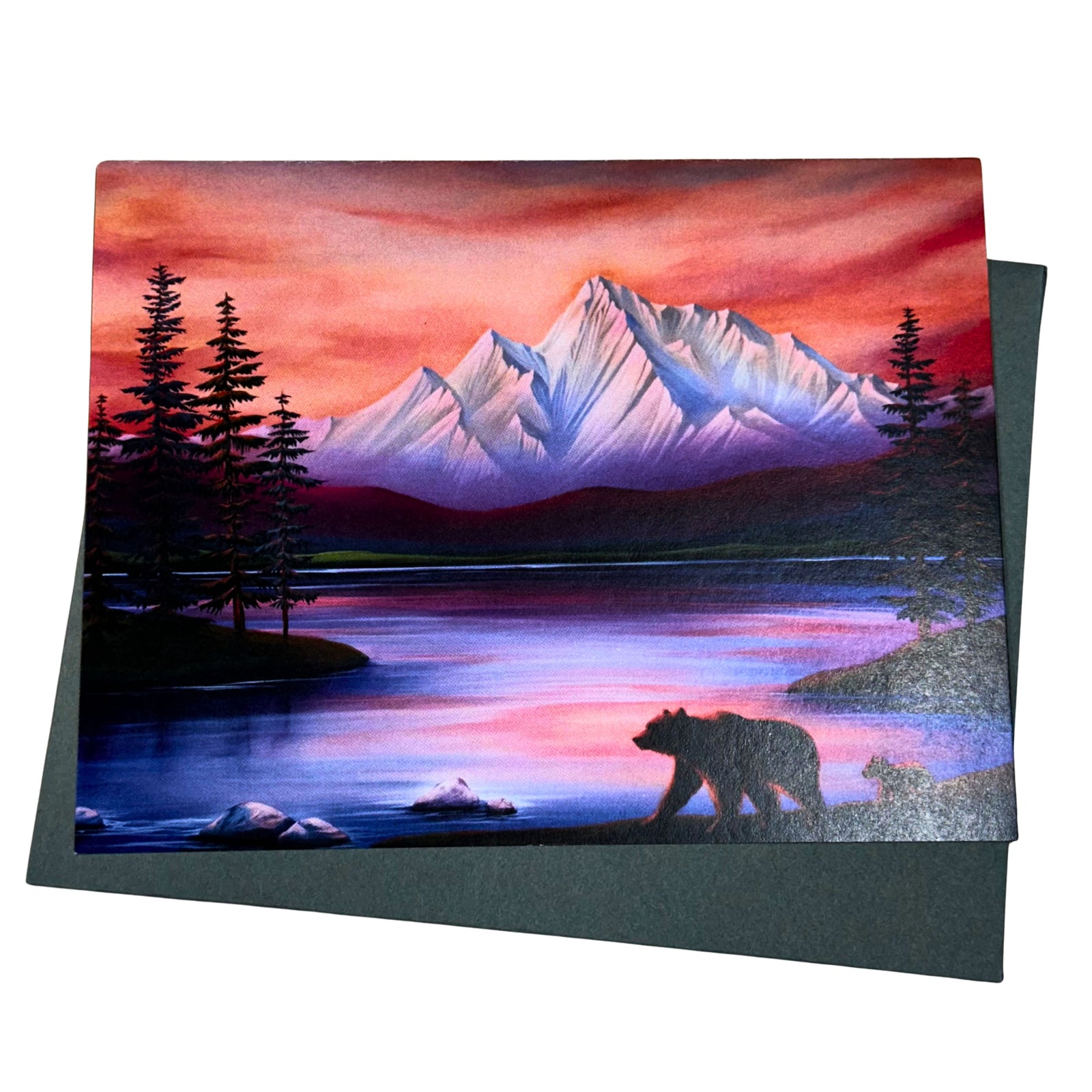 Wild at Dawn - Notecard