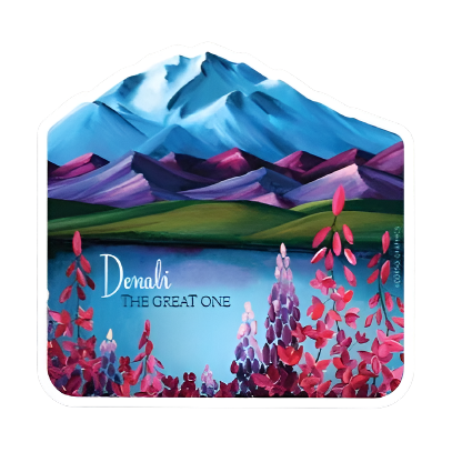 Denali Fireweed - Sticker