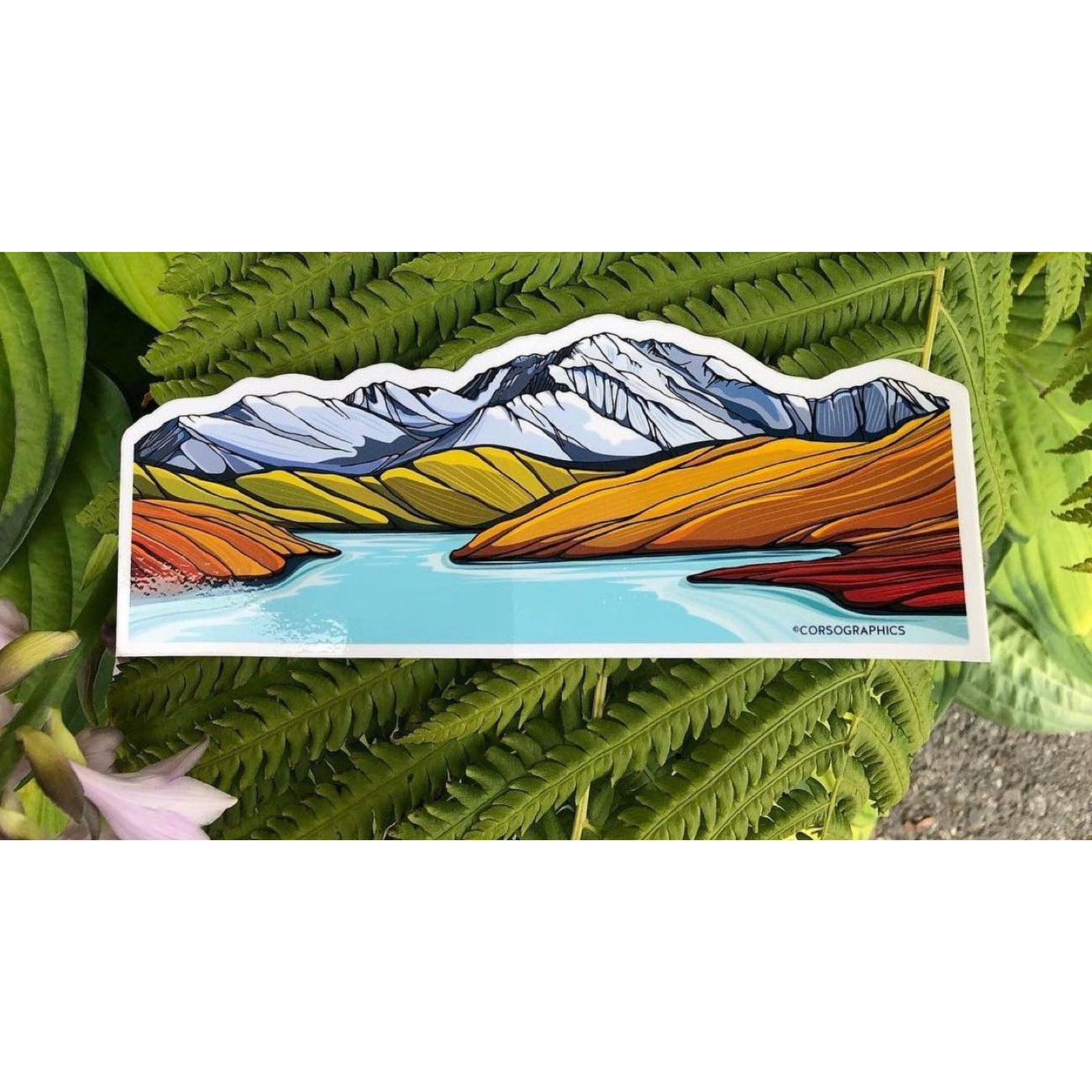 Falling for Denali - Sticker