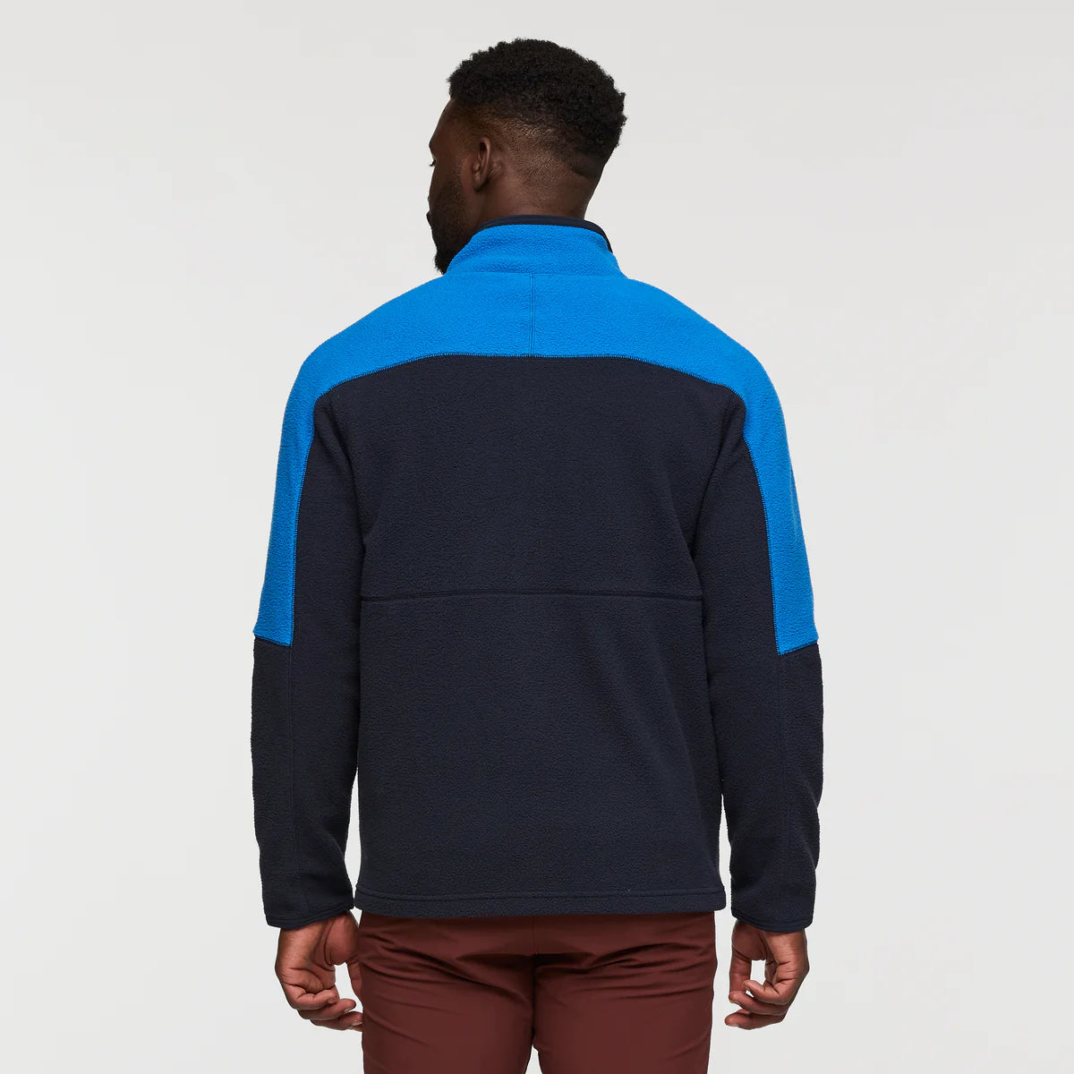 Abrazo Full Zip Fleece Jacket for Men - Atlantic and Carbon