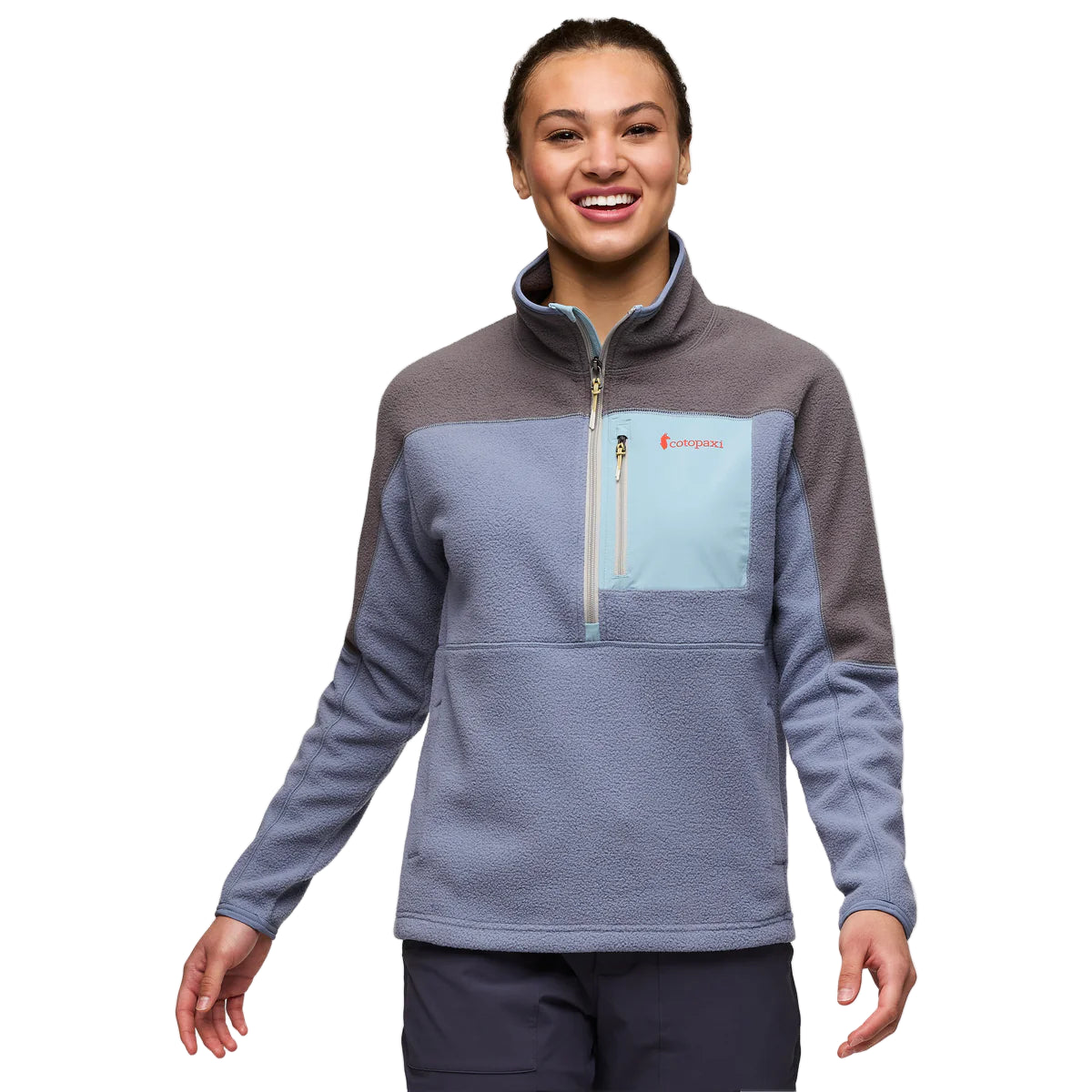 Abrazo Half Zip Fleece Jacket for Women - Cinder and Tempest
