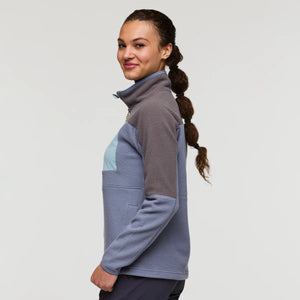 Abrazo Half Zip Fleece Jacket for Women - Cinder and Tempest