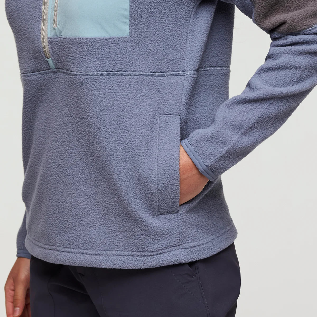 Abrazo Half Zip Fleece Jacket for Women - Cinder and Tempest