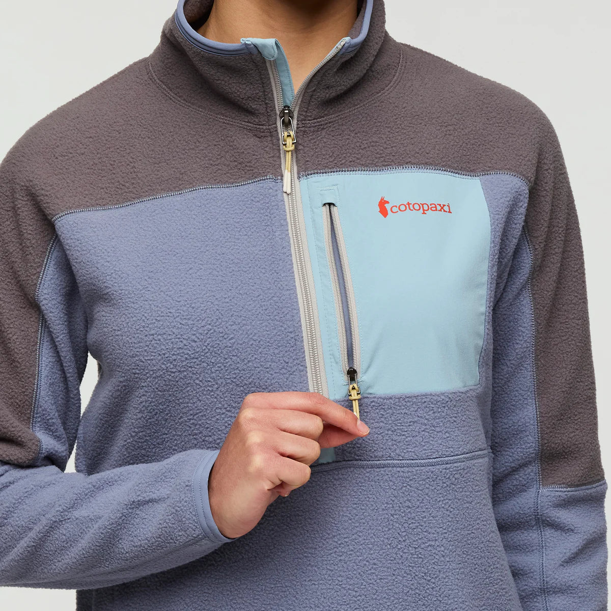 Abrazo Half Zip Fleece Jacket for Women - Cinder and Tempest