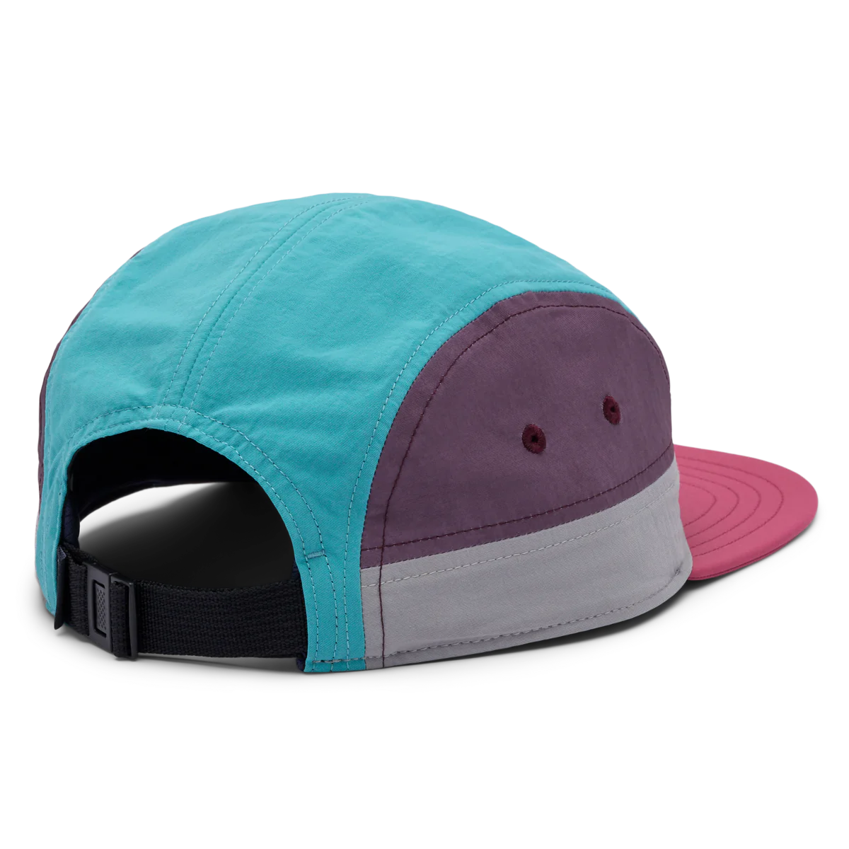 Altitude Tech 5 Panel Hat - Abyss/Sangria