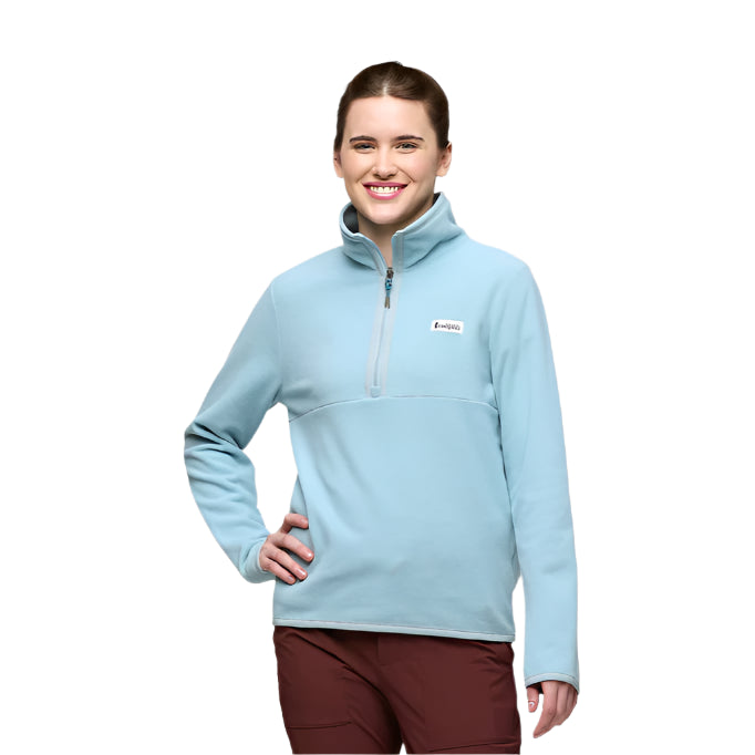 Amado Fleece Pullover for Women - Sea Spray