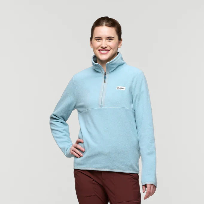 Amado Fleece Pullover for Women - Sea Spray