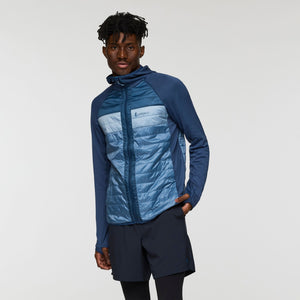 Capa Hybrid Insulated Hooded Jacket for Men - F25