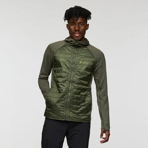 Capa Hybrid Insulated Hooded Jacket for Men - F25