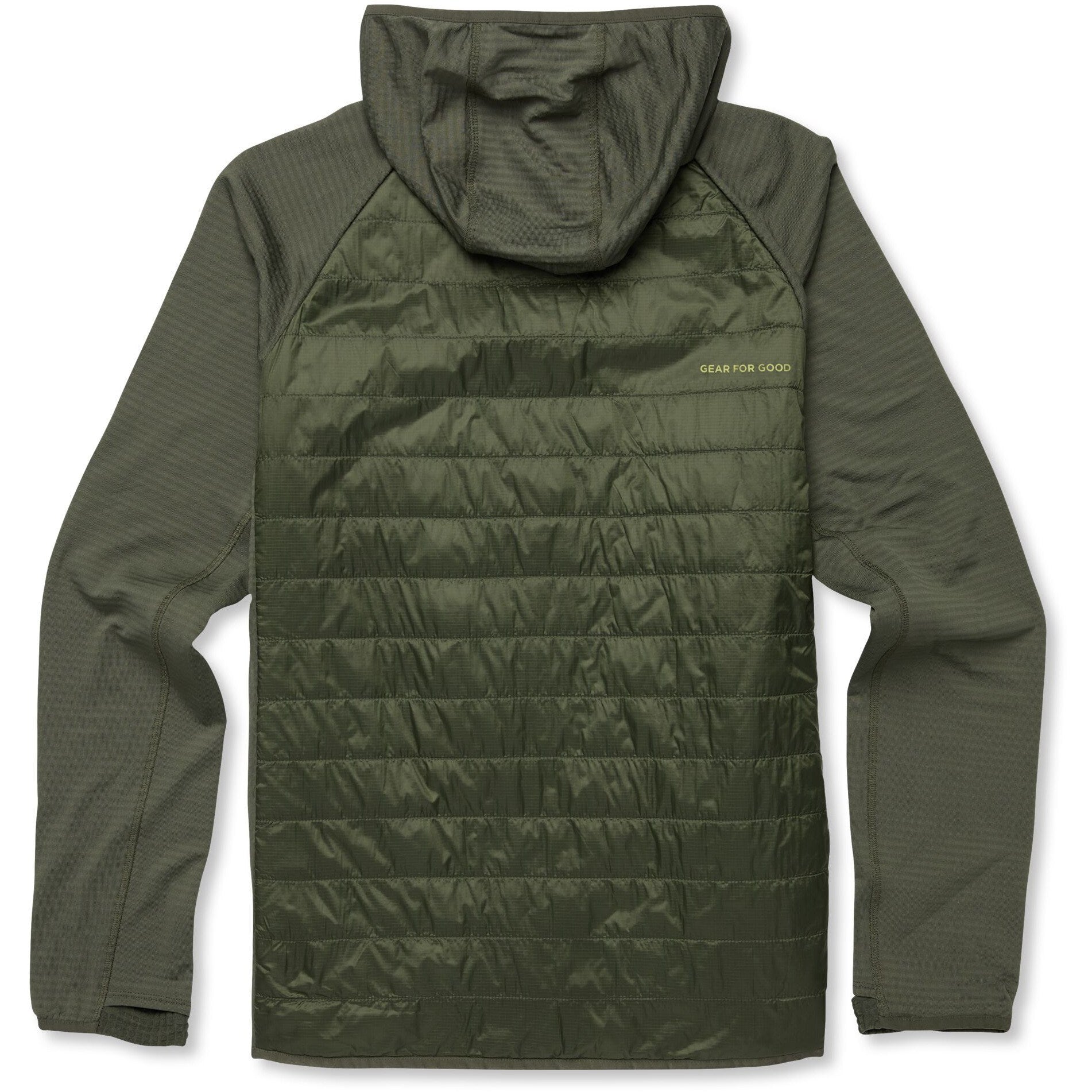Capa Hybrid Insulated Hooded Jacket for Men - F25