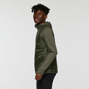 Capa Hybrid Insulated Hooded Jacket for Men - F25