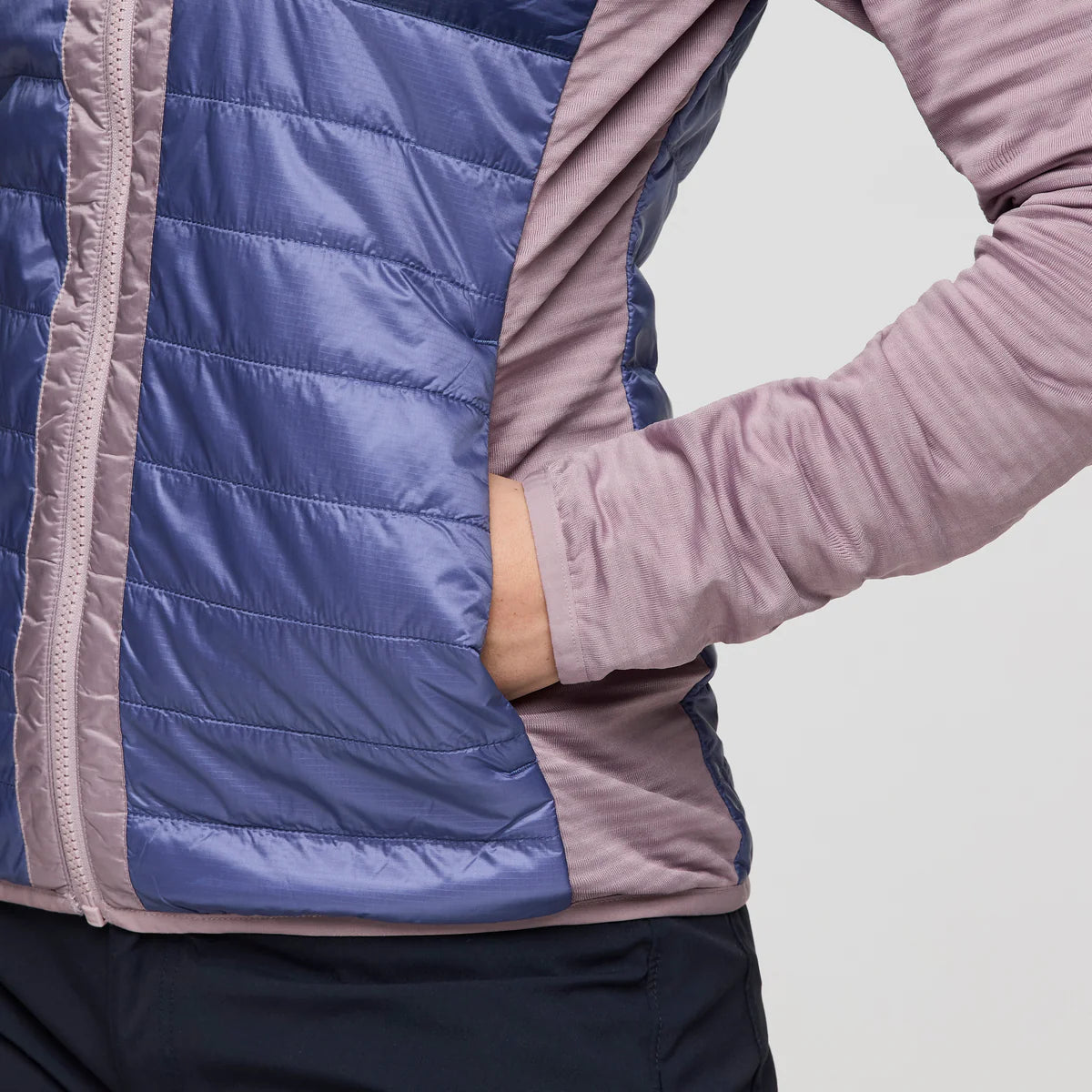 Capa Hybrid Insulated Hooded Jacket for Women