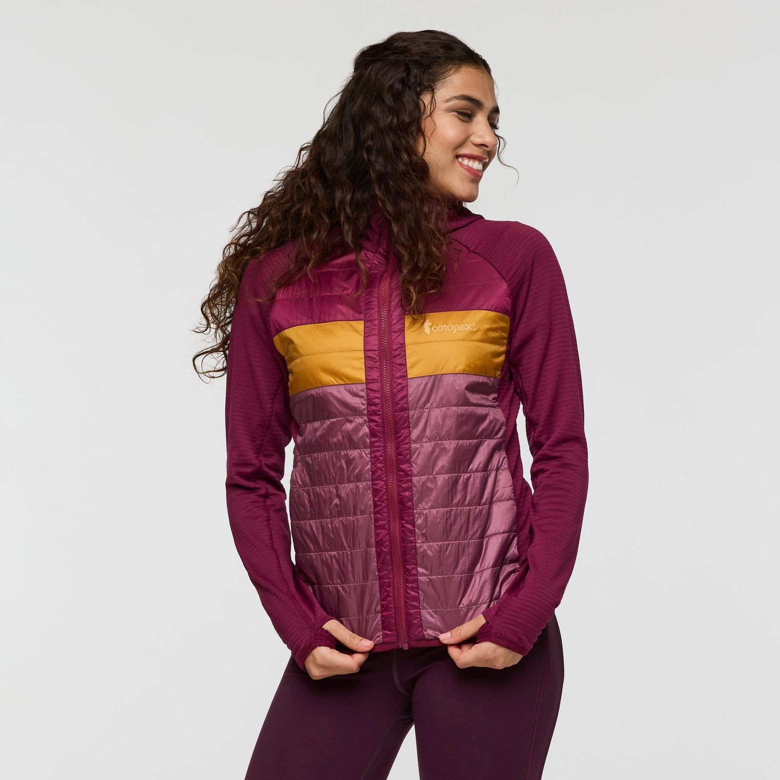 Capa Hybrid Insulated Hooded Jacket for Women