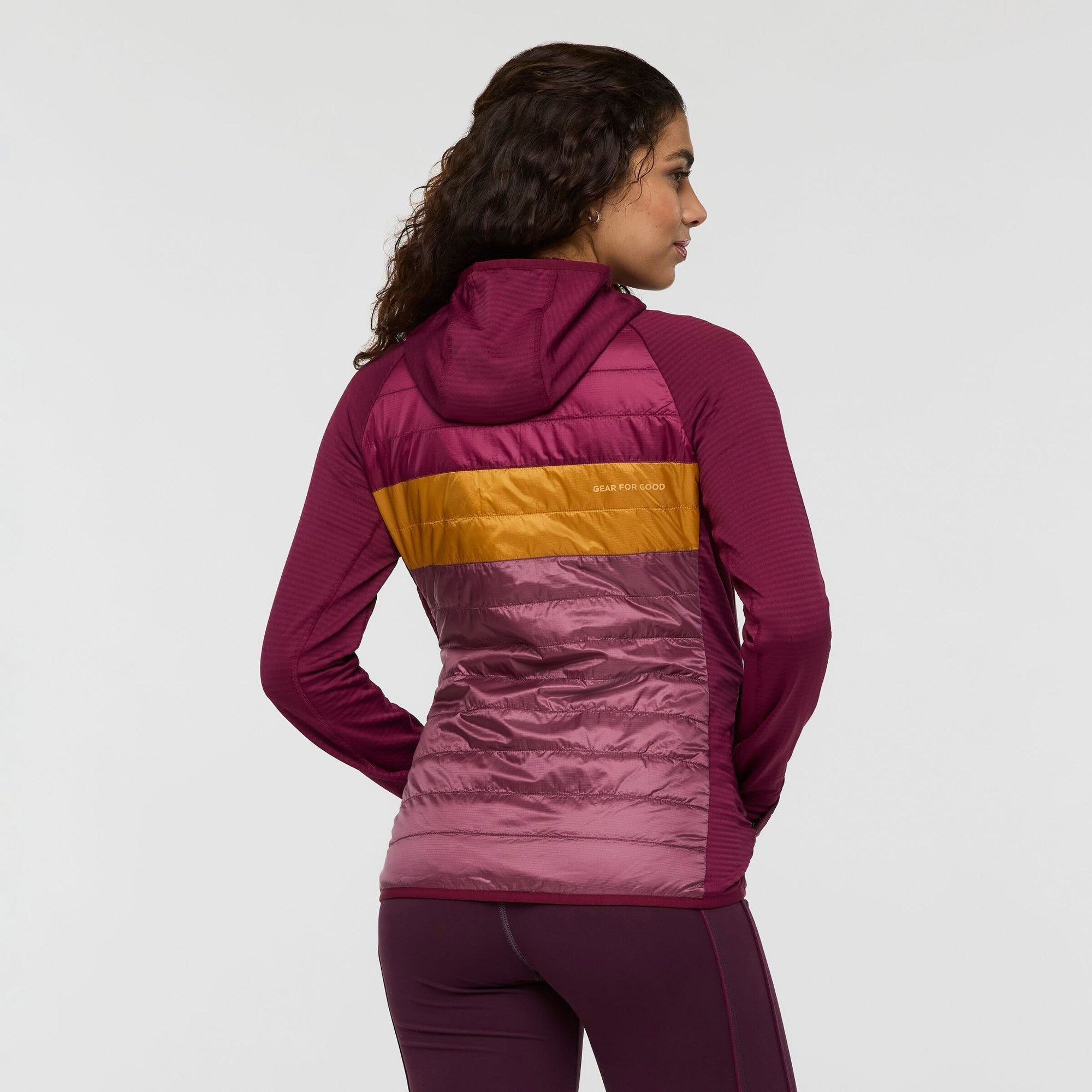 Capa Hybrid Insulated Hooded Jacket for Women