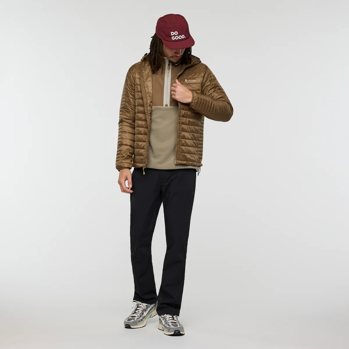 Capa Insulated Hooded Jacket for Men - Dune