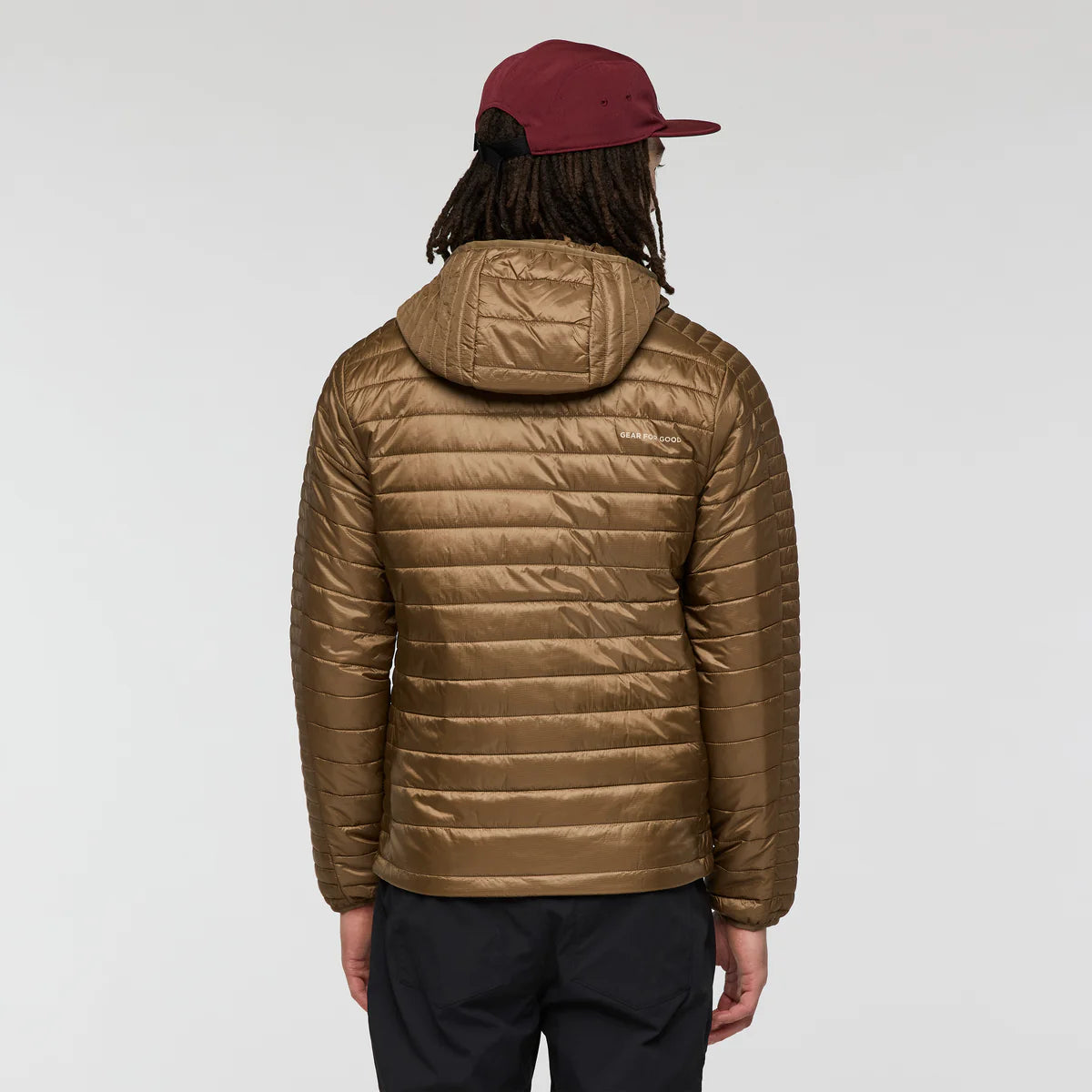 Capa Insulated Hooded Jacket for Men - Dune